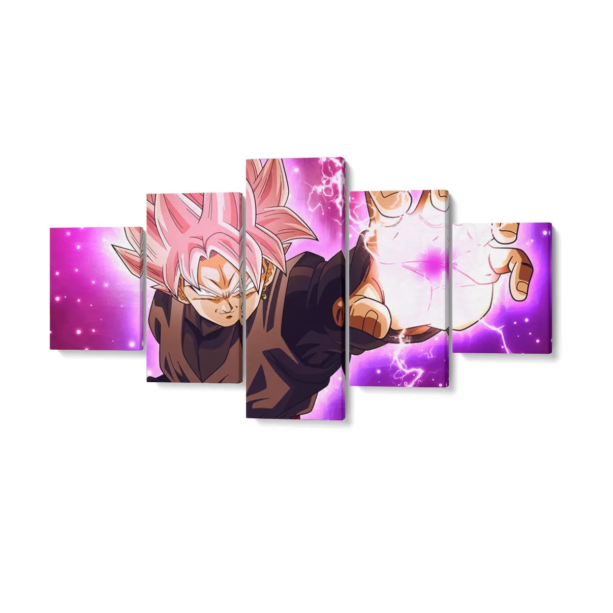 Cuadro DBS Black Goku Rose
