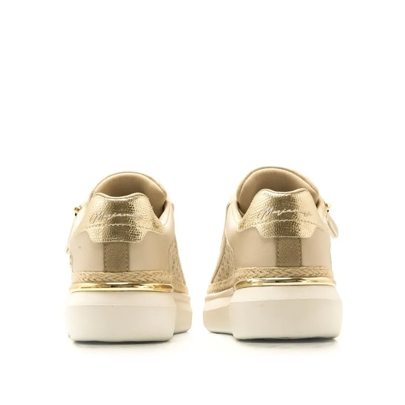 Deportivas Casual de Mujer MARIAMARE 68491 Oro 56633