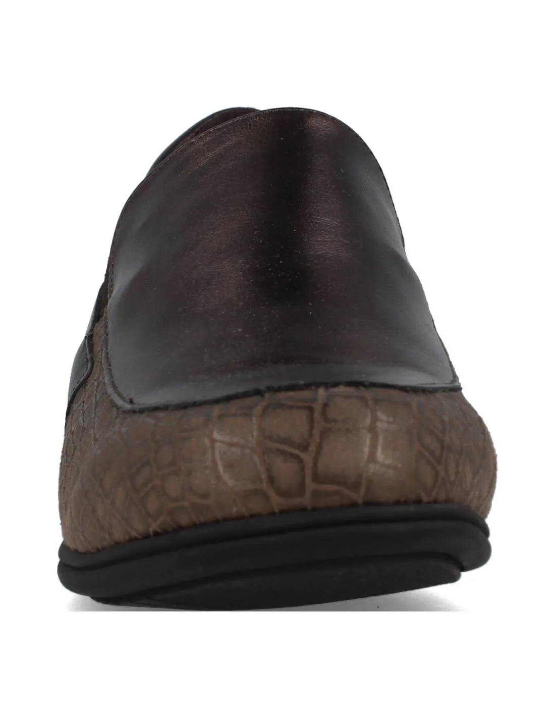 DOCTOR CUTILLAS  MOCASíN PIEL CUñA MARRóN