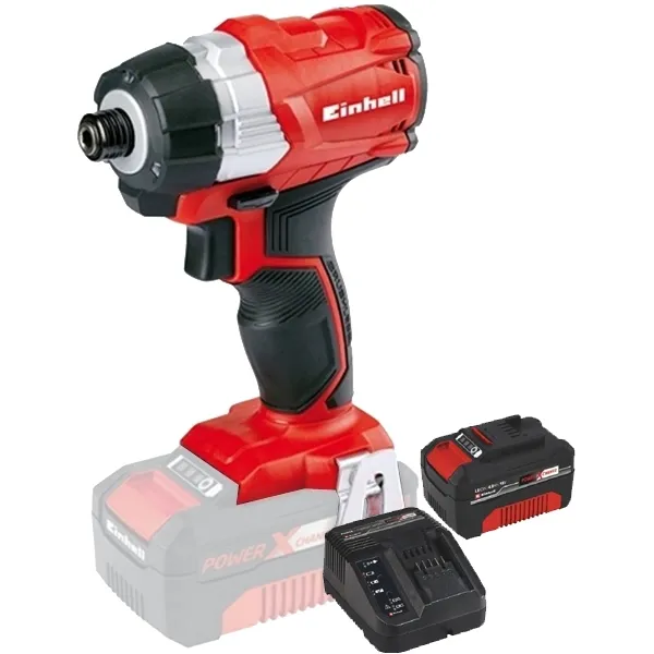 EINHELL  TECI 18 LI PXC  ATORNILLADORA CON IMPACTO SIN BATERíAS Y CARGADORES, LIION, 18 V,  AH, 180 NM,  + EINHELL  PXC S