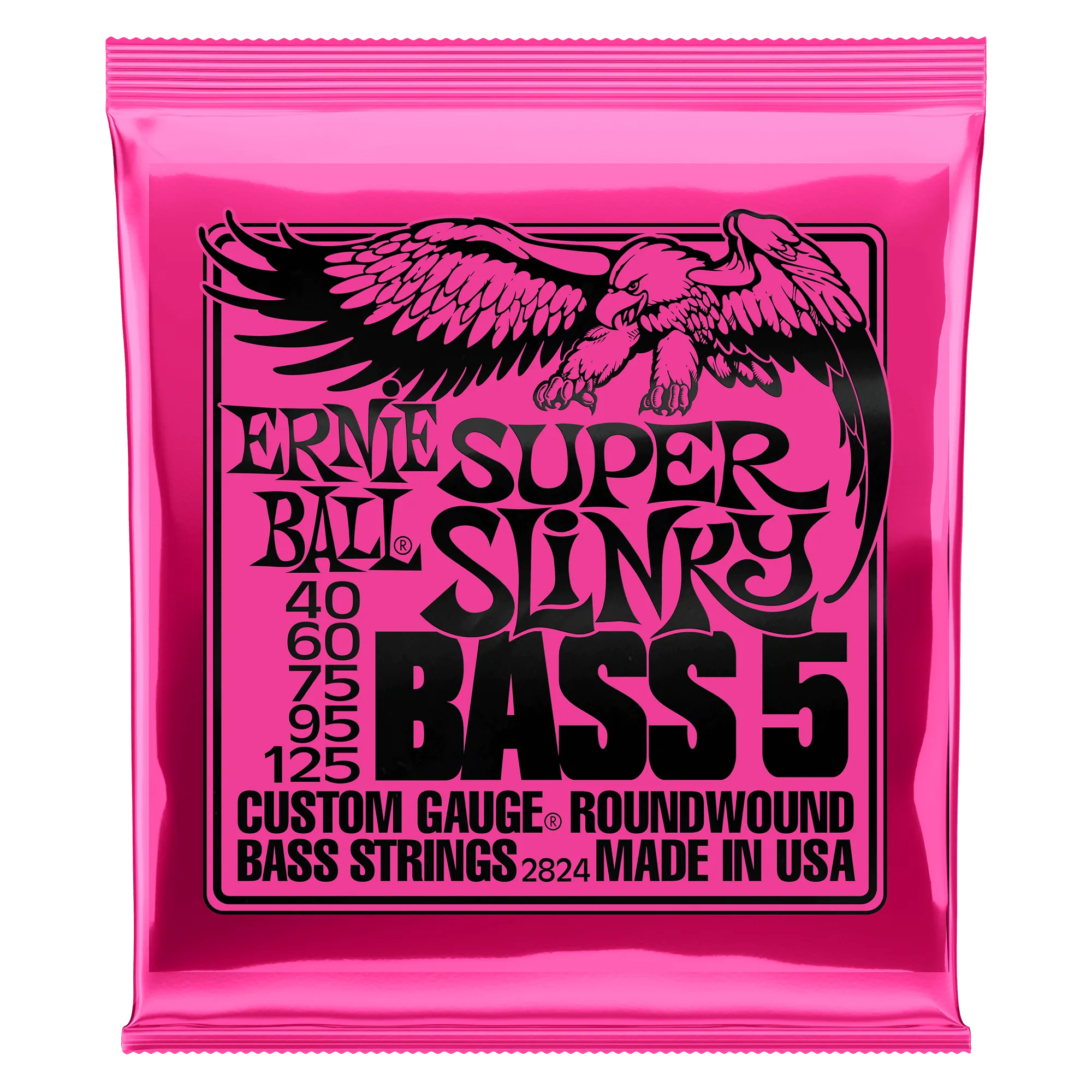 ENCORDADO ERNIE BALL BAJO 2824 40125 5 CUERDAS 