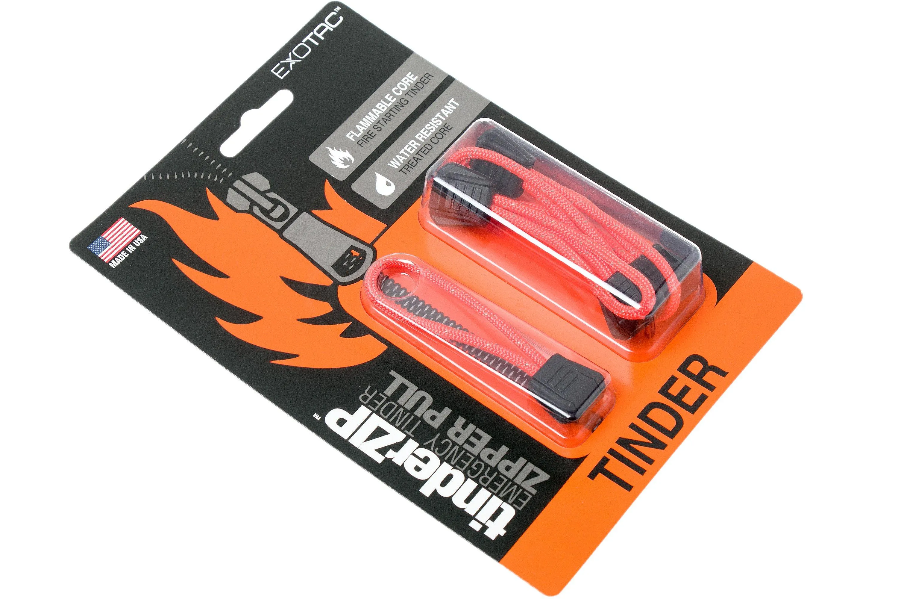 EXOTAC TINDERZIP ORANGE, 009000ORG