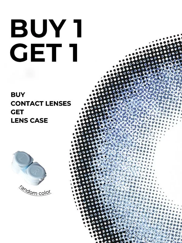 Eyemiol Lentes De Contacto De Color Gris Natural 0.00/6 Meses