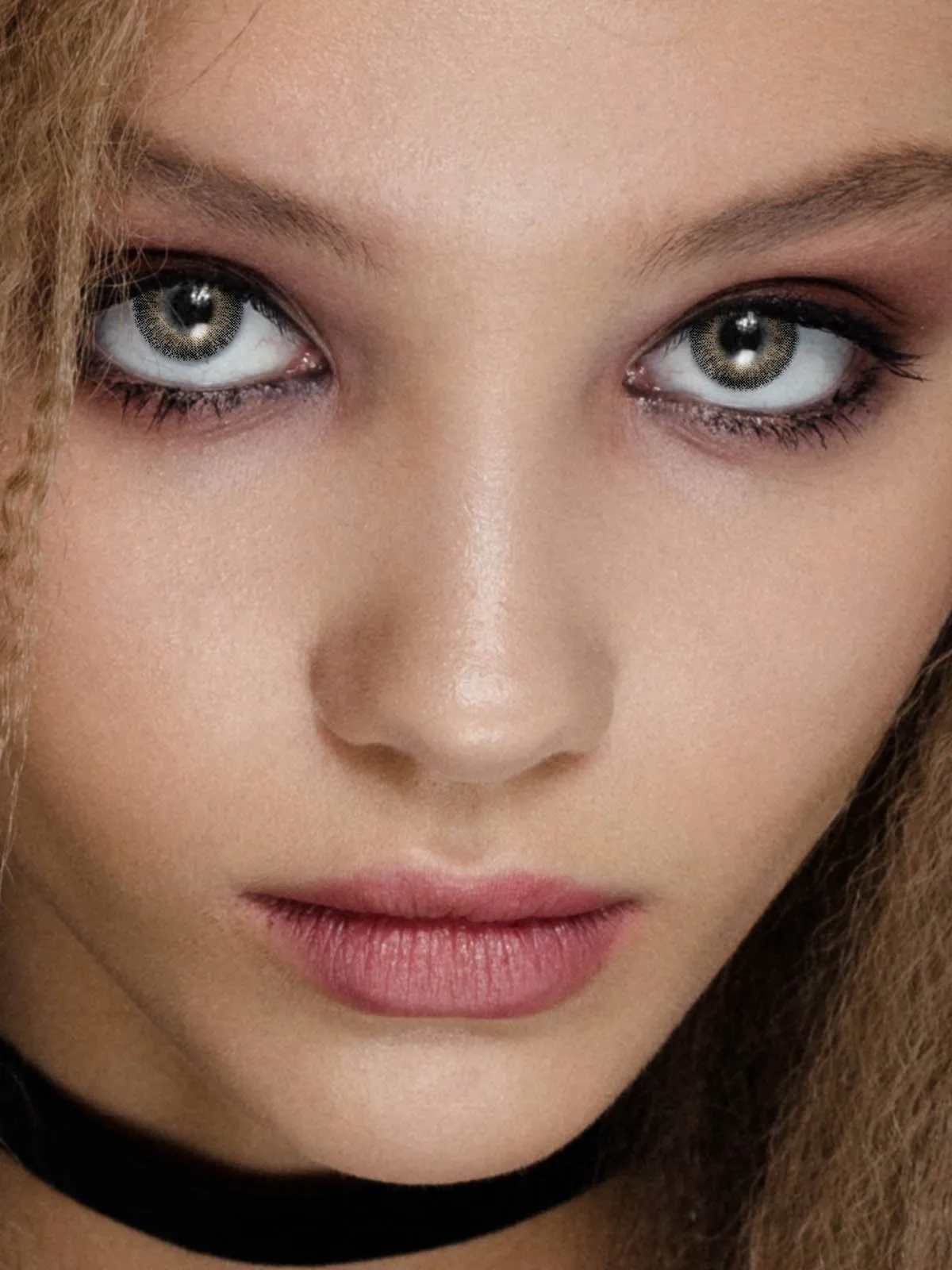 Eyemiol Lentes De Contacto De Color Gris Natural 0.00/6 Meses