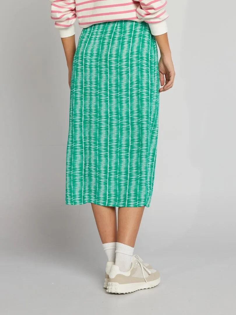 FALDA CRUZADA  VERDE