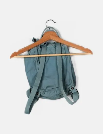 Fjallraven kanken Mochila verde logo
