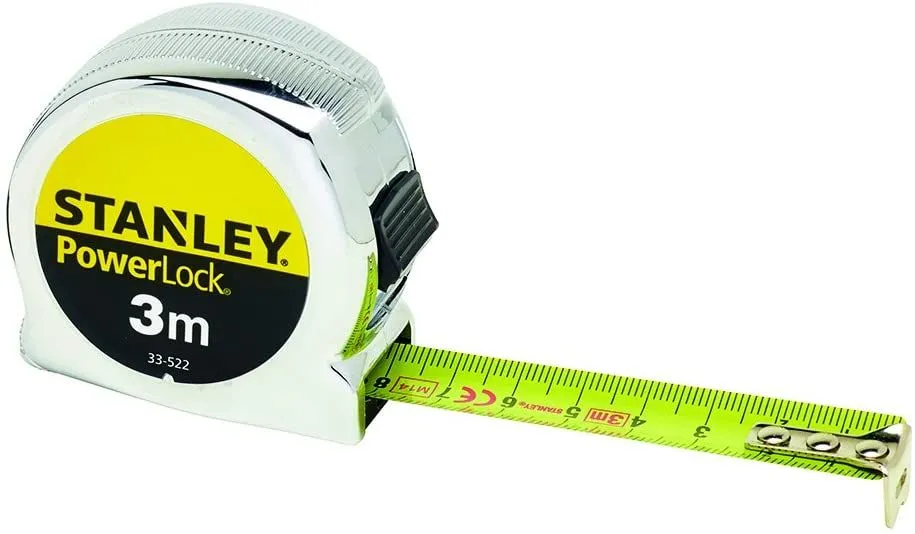 FLEXOMETRO STANLEY 3MX19MM POWERLOCK 033522