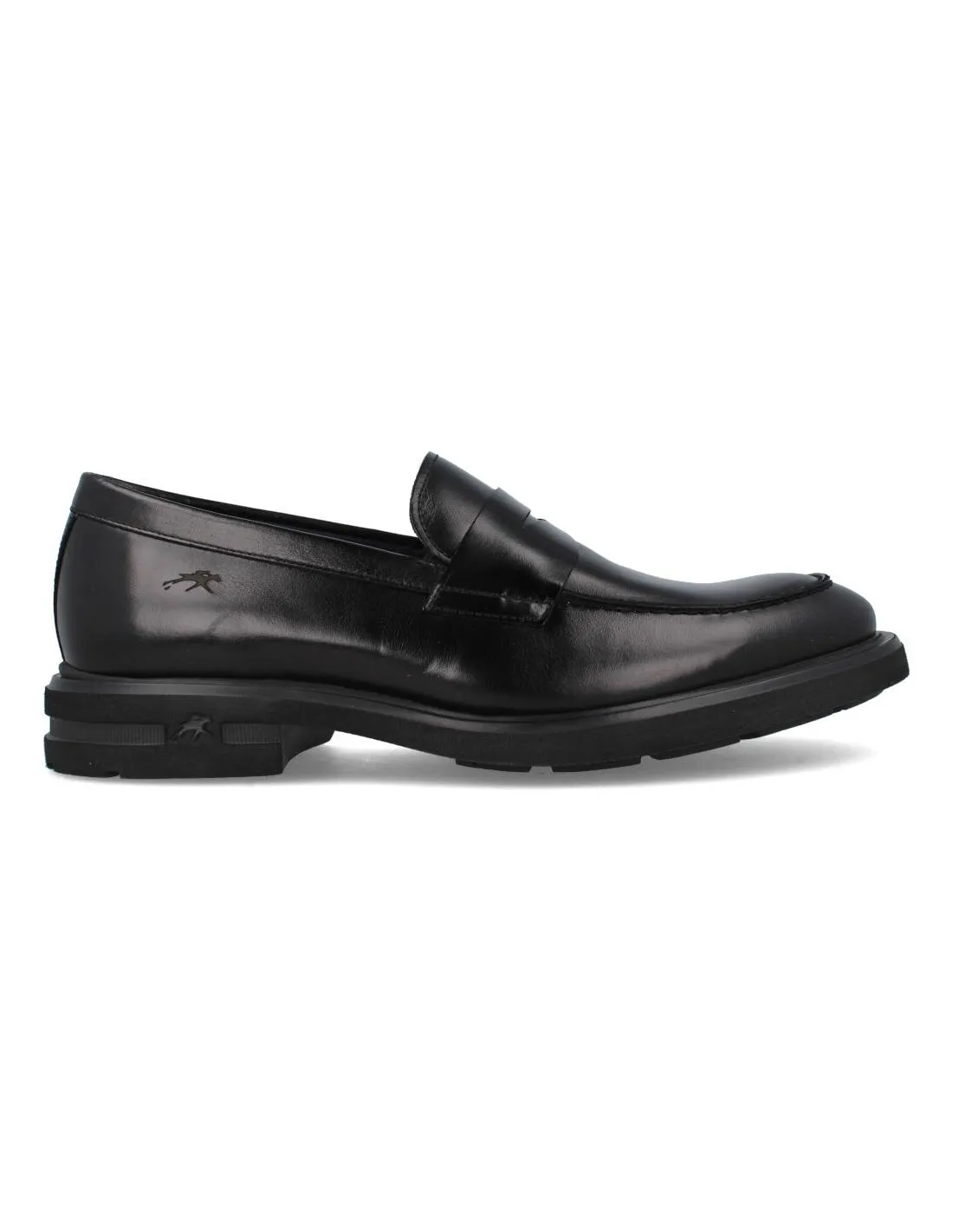 FLUCHOS  MOCASíN PIEL SIERRA NEGRO