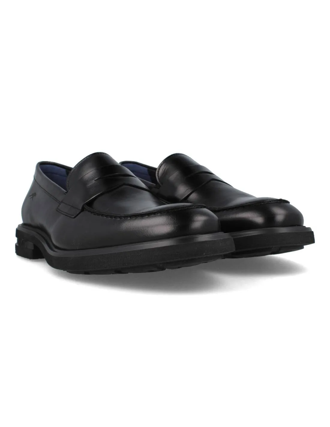 FLUCHOS  MOCASíN PIEL SIERRA NEGRO