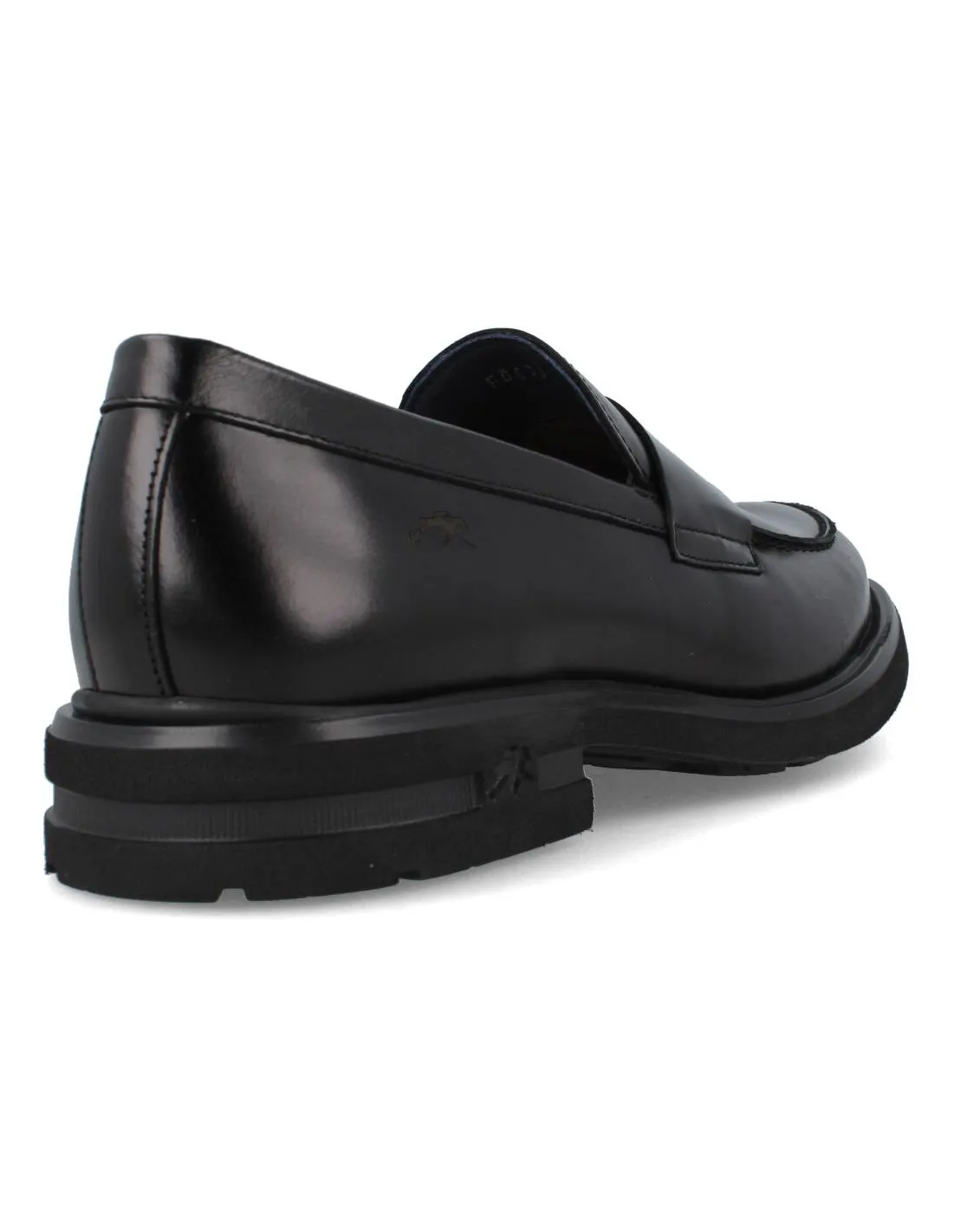 FLUCHOS  MOCASíN PIEL SIERRA NEGRO
