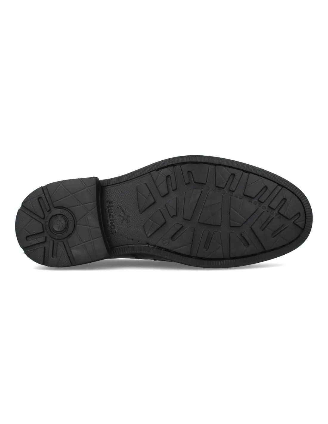 FLUCHOS  MOCASíN PIEL SIERRA NEGRO