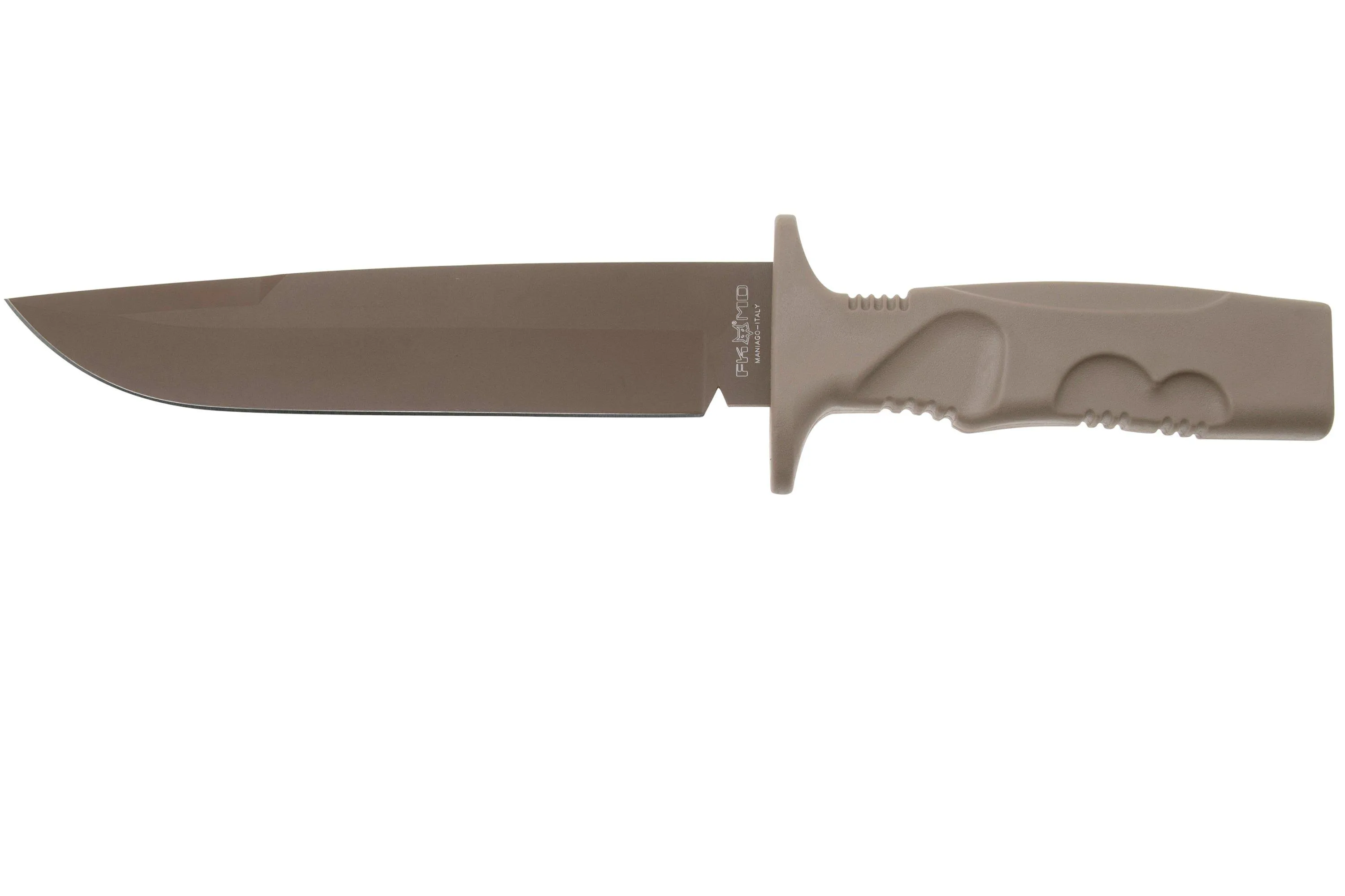FOX KNIVES TARANIS FX0171115, N690CO COYOTE TAN IDROGLIDER, CUCHILLO FIJO