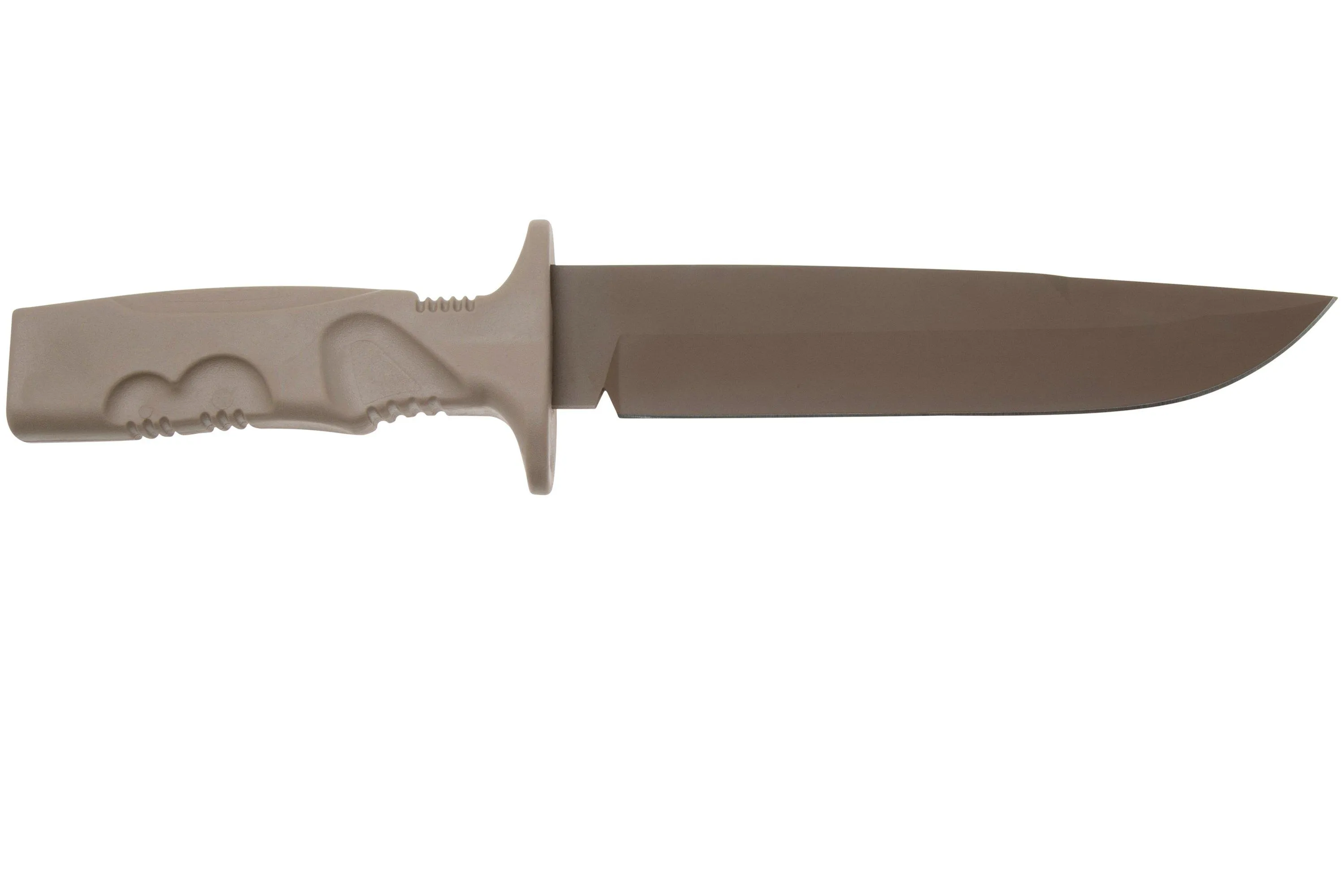 FOX KNIVES TARANIS FX0171115, N690CO COYOTE TAN IDROGLIDER, CUCHILLO FIJO