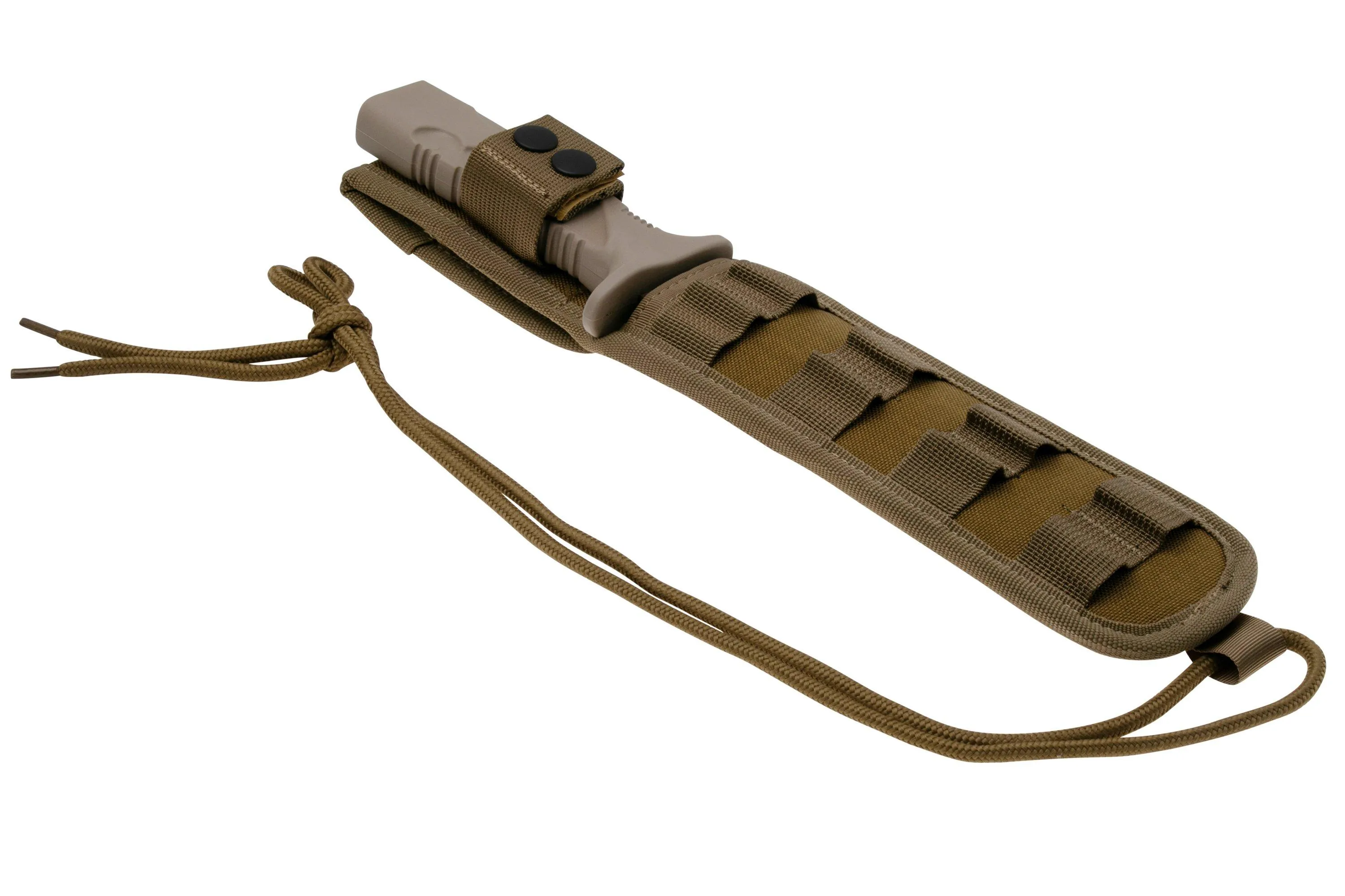 FOX KNIVES TARANIS FX0171115, N690CO COYOTE TAN IDROGLIDER, CUCHILLO FIJO