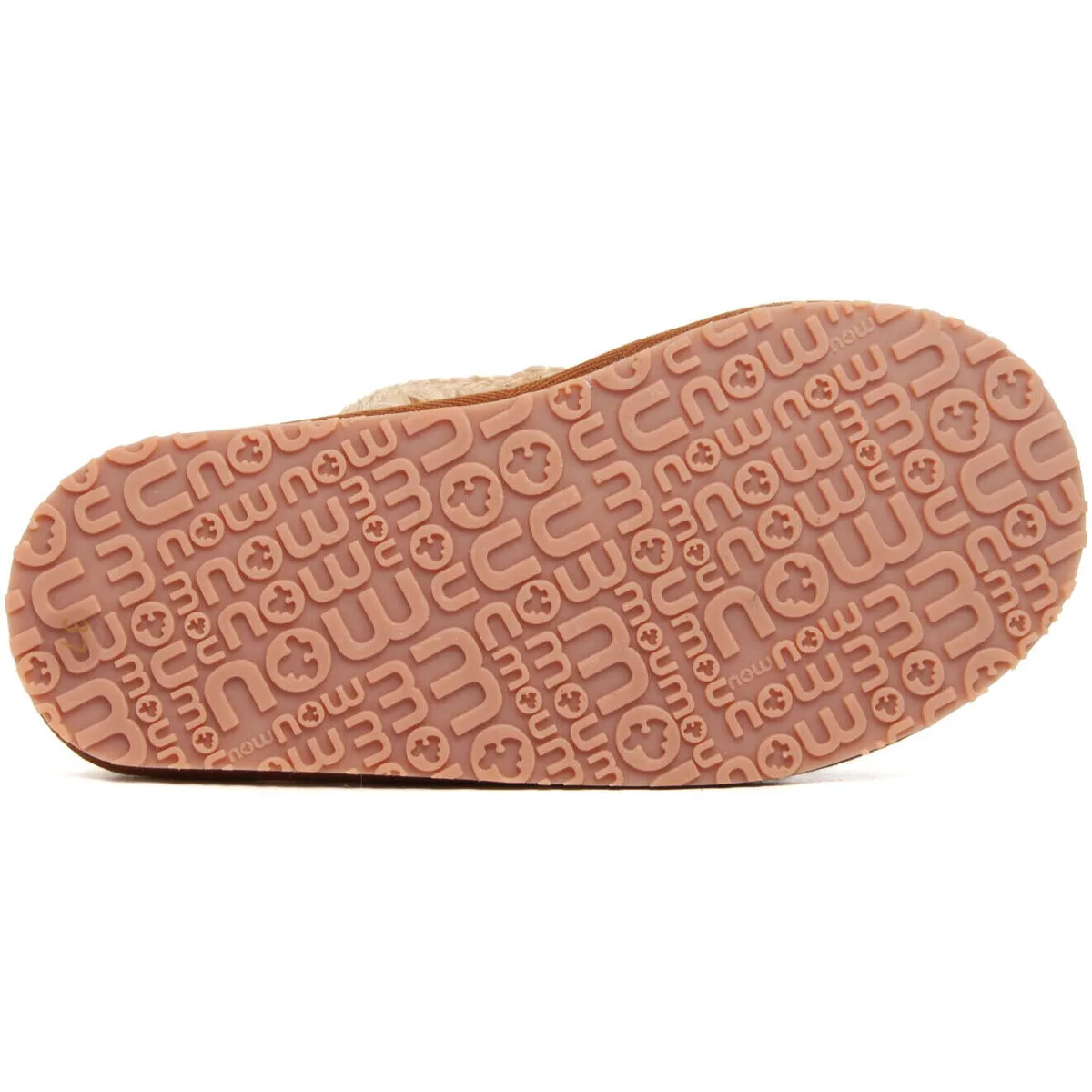 FW161007A SUEDE SLIPPER FULL ESKIMO STITCH COGNAC