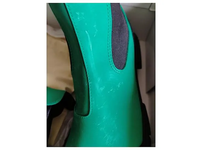 Ganni Botines Verde 