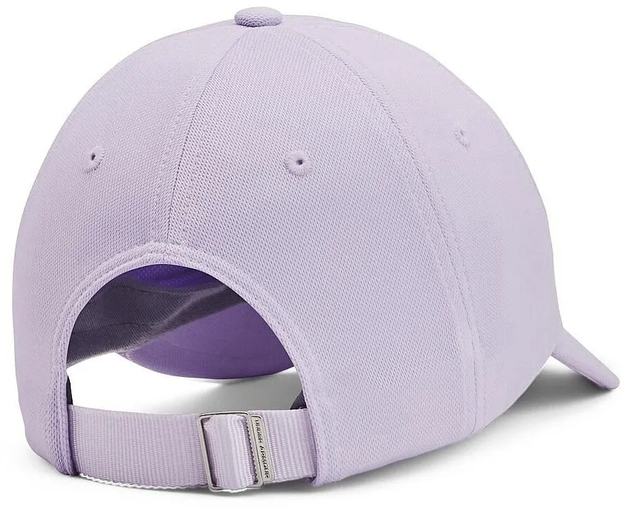 GORRA CON VISERA UNDER ARMOUR BLITZING ADJUSTABLE  NEBULA PURPLE/WHITE  WOMEN´S