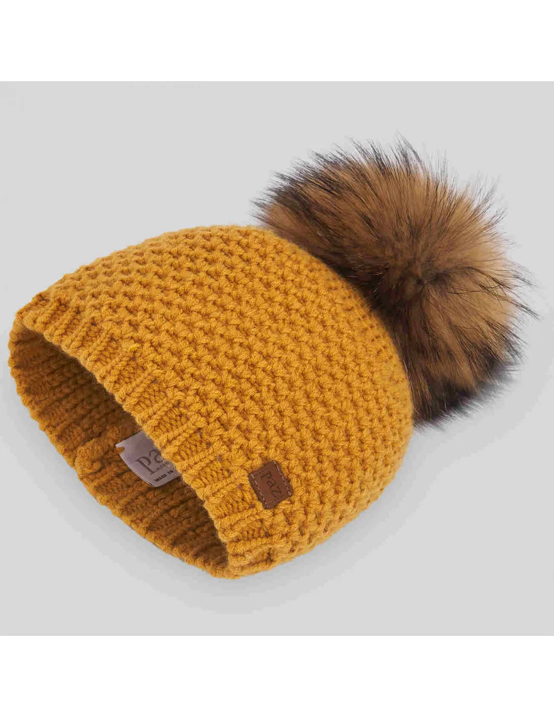 Gorro bebé pompón pelo Recreo de Paz Rodríguez invierno