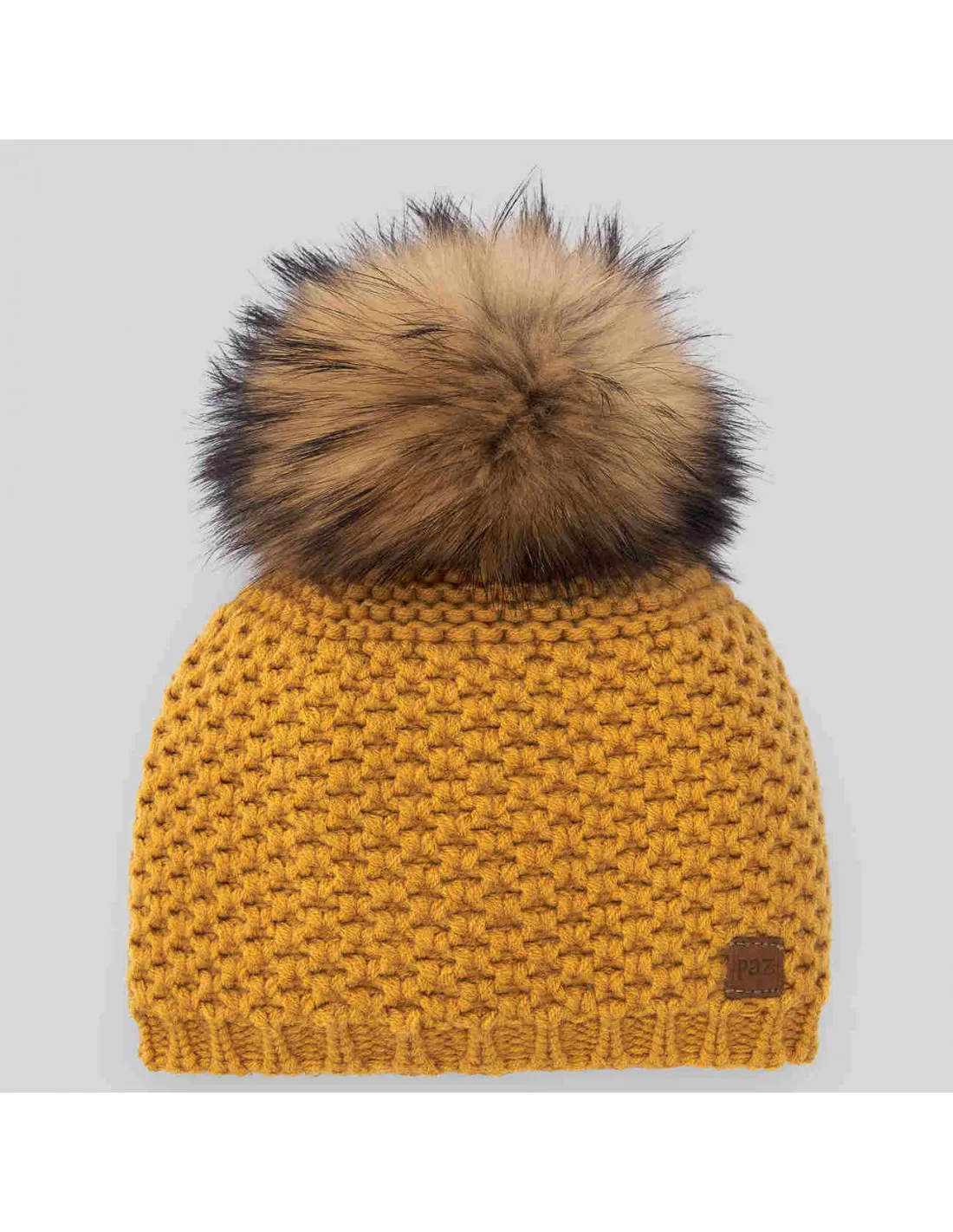 Gorro bebé pompón pelo Recreo de Paz Rodríguez invierno