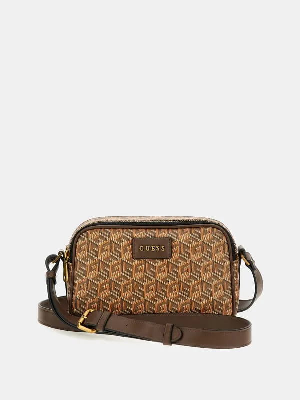 GUESS Ederlo G Cube Logo Mini Crossbody