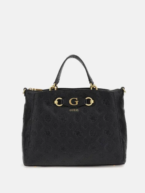 GUESS Izzy 4G Peony Logo Handbag