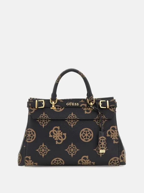 GUESS Sestri 4G Peony Logo Handbag