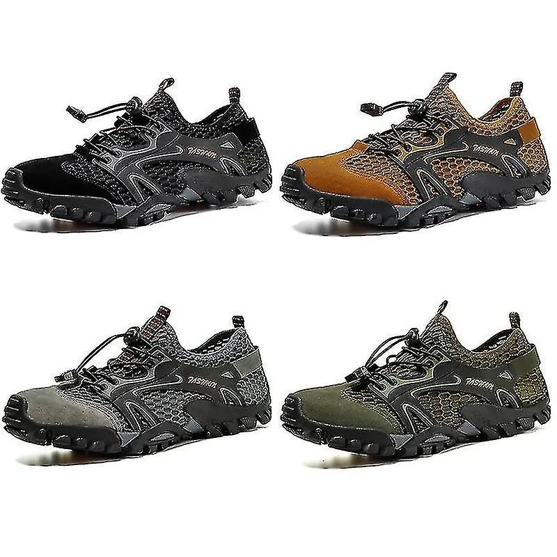 HIKING SHOES MEN'S ANTISLIP BREATHABLE OUTDOOR SPORTS SHOES MEN'S CLIMBING TACTICAL SHOES WATER SPORTS SHOES