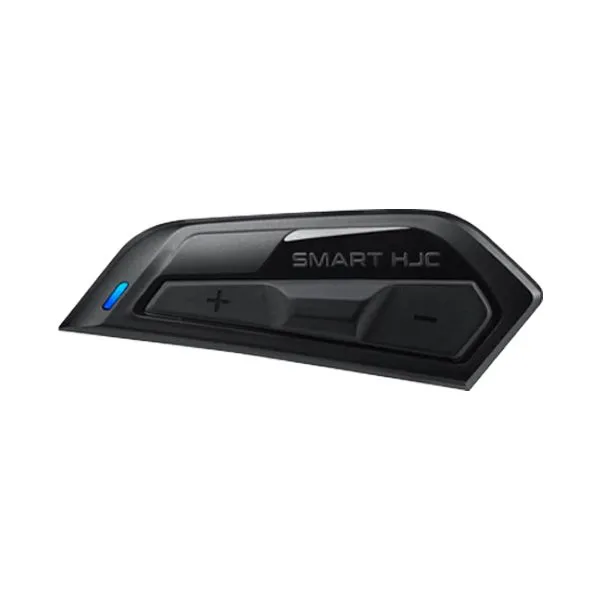HJC F71 Semi Flat Black Titanium + Kit Bluetooth Smart 11B 