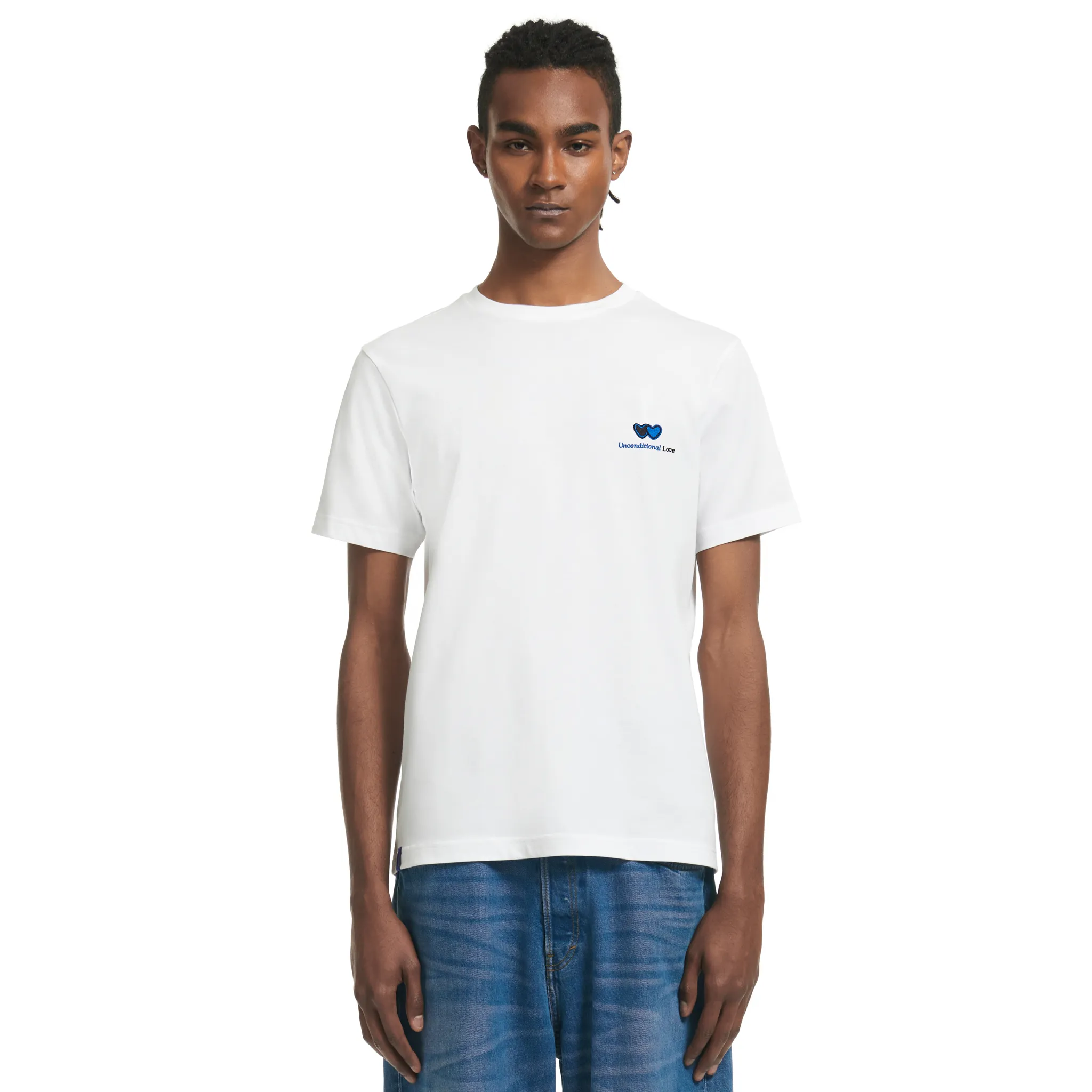 IM CAMISETA BORDADO UNCONDITIONAL LOVE