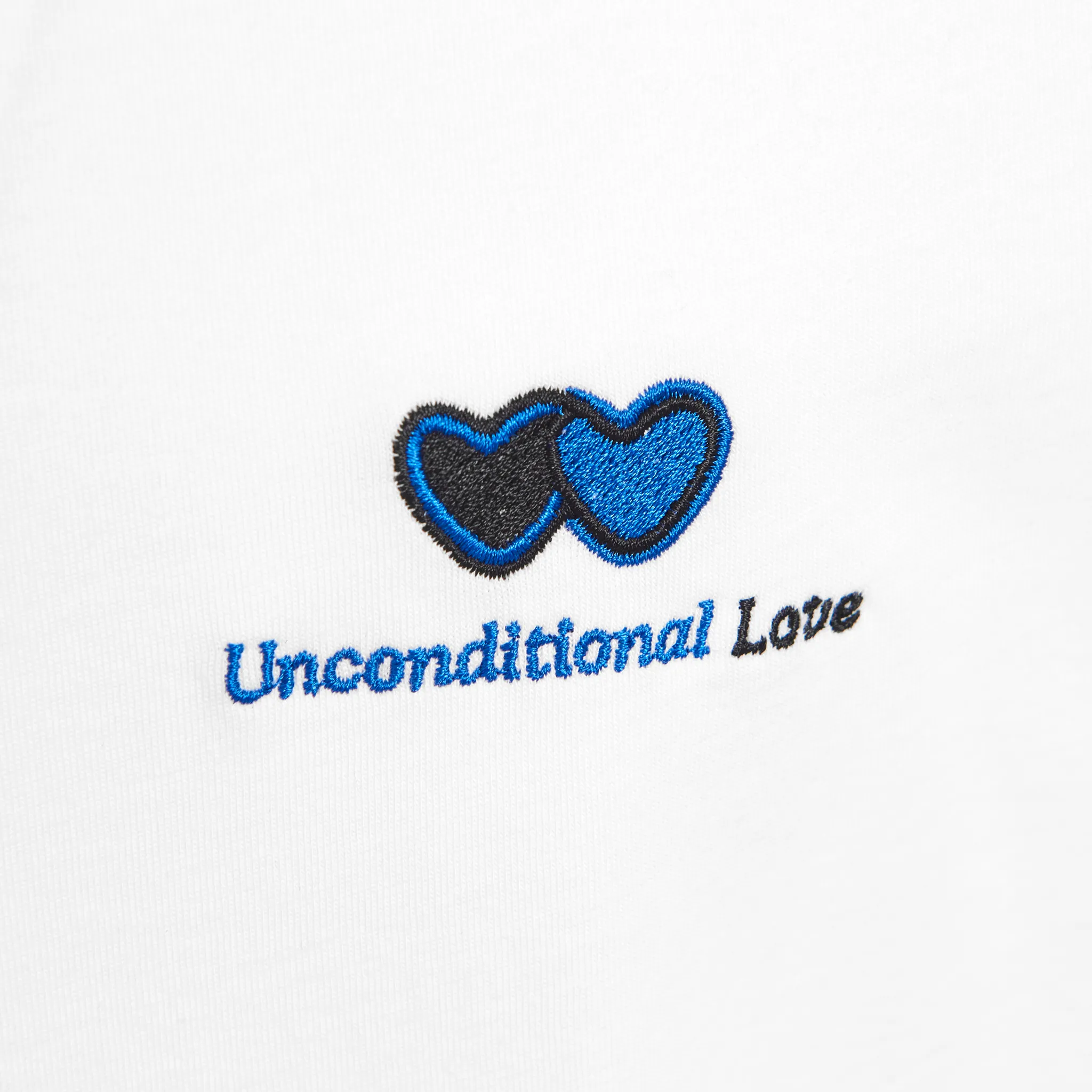 IM CAMISETA BORDADO UNCONDITIONAL LOVE