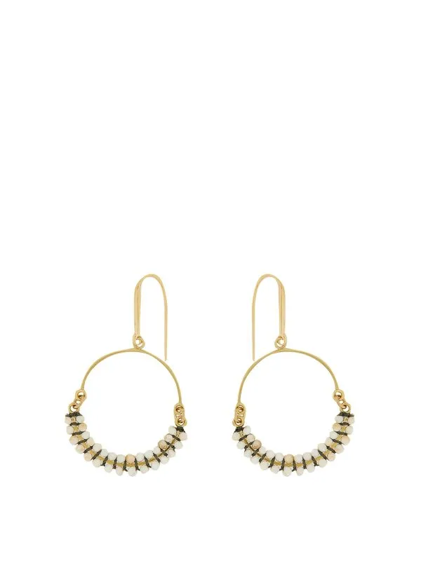 ISABEL MARANT PENDIENTES  ROSADO CLARO