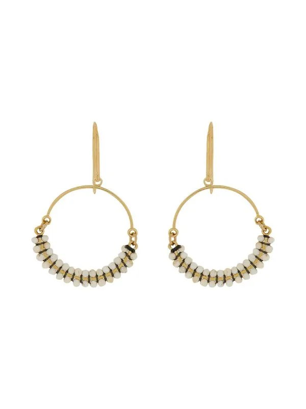 ISABEL MARANT PENDIENTES  ROSADO CLARO