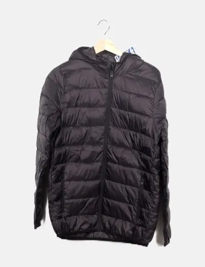 Jack & Jones Abrigo acolchado negro