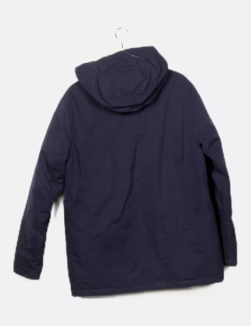 Jack & Jones Abrigo azul básico