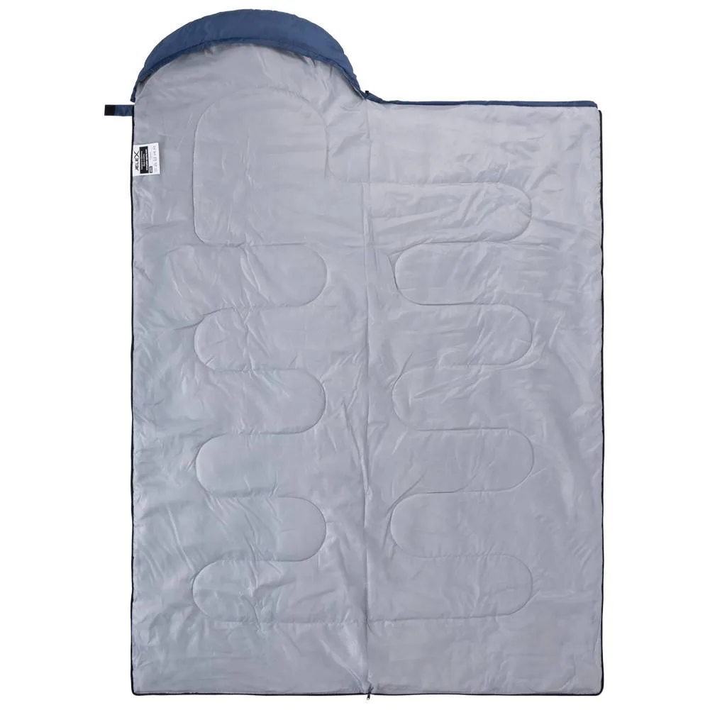 JELEX Outdoor Saco de dormir 220 x 75 cm 15 °C azul