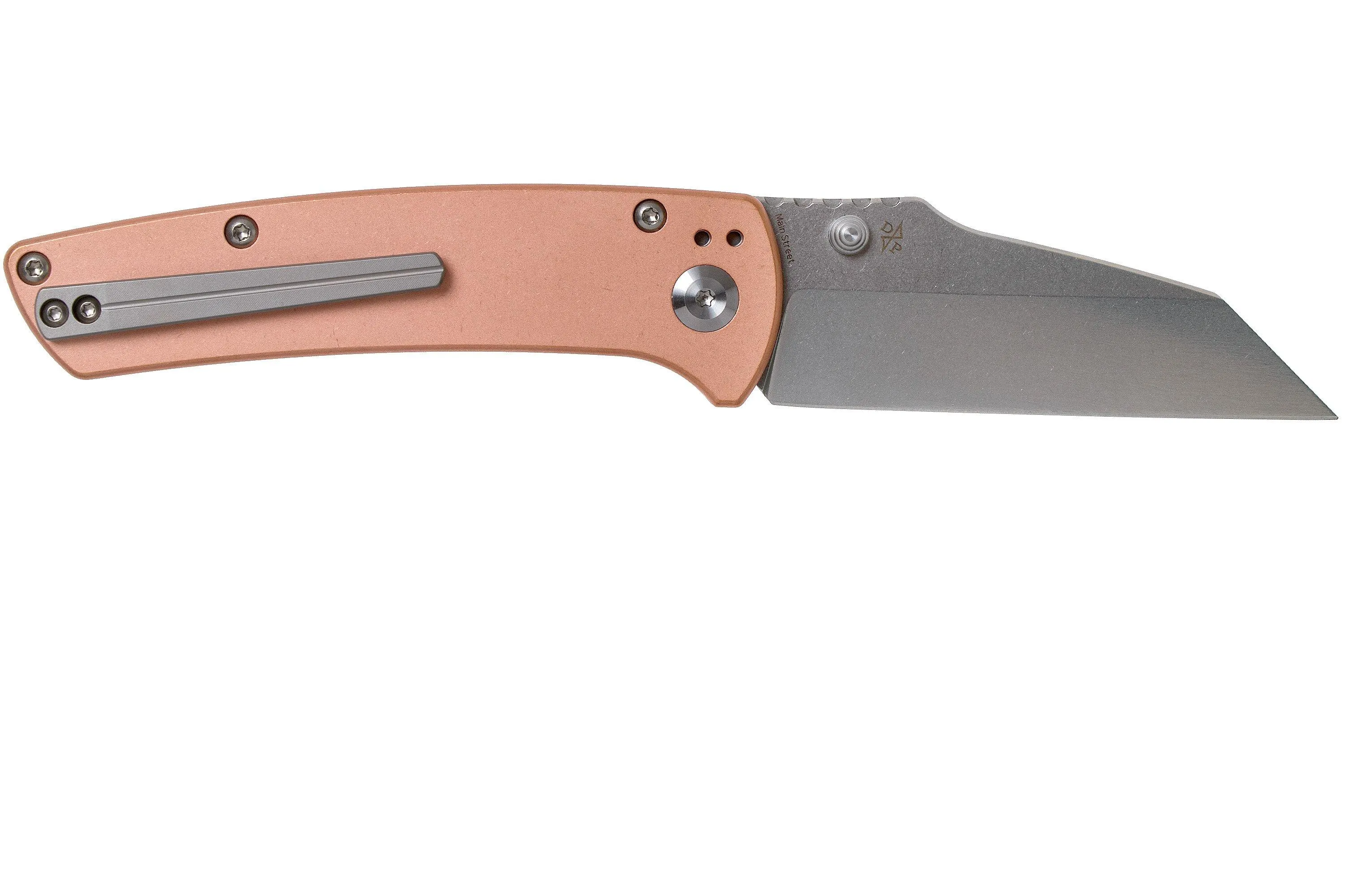 Kansept Main Street T1015B5 Copper navaja, Dirk Pinkerton design