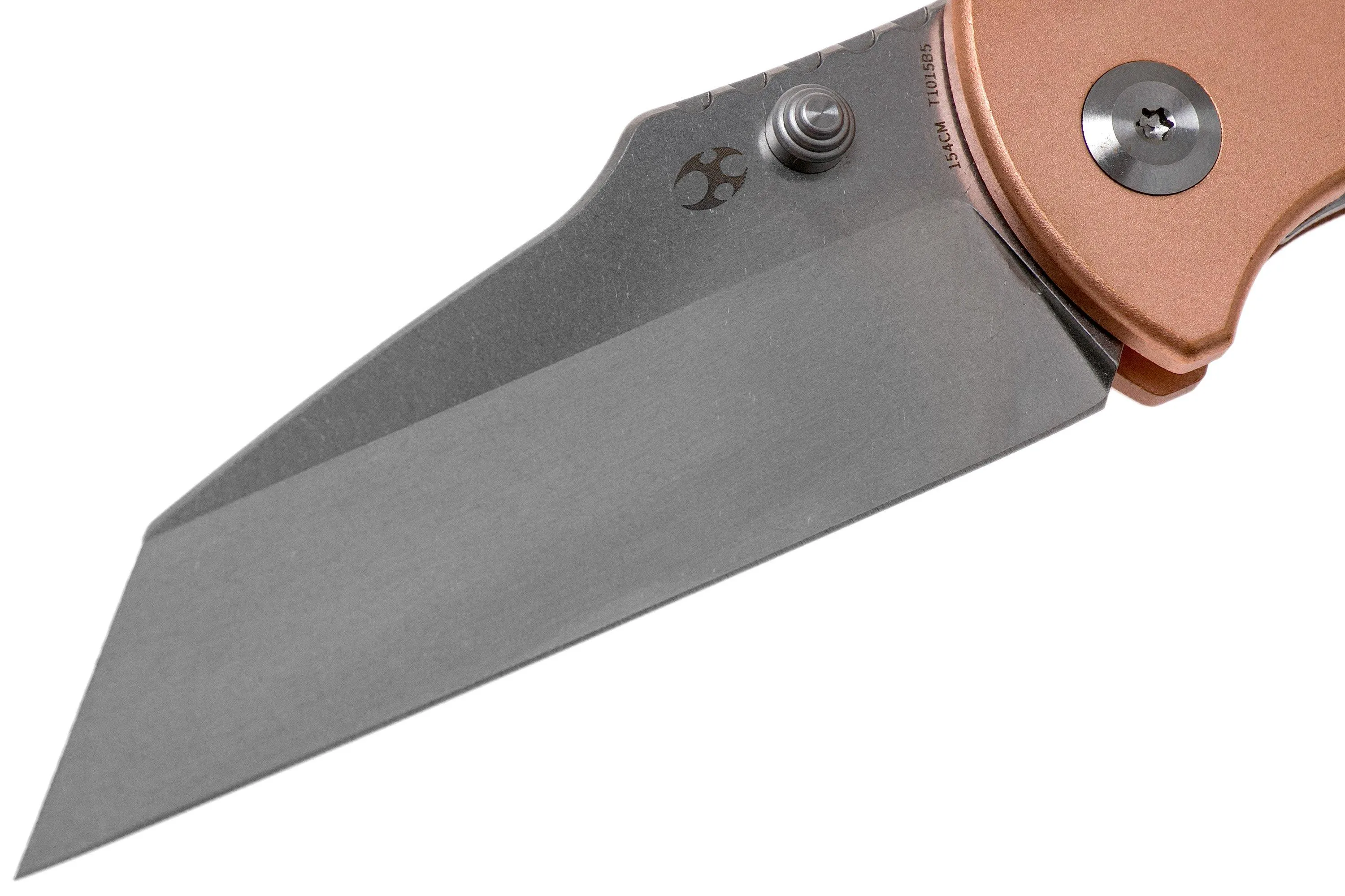 Kansept Main Street T1015B5 Copper navaja, Dirk Pinkerton design