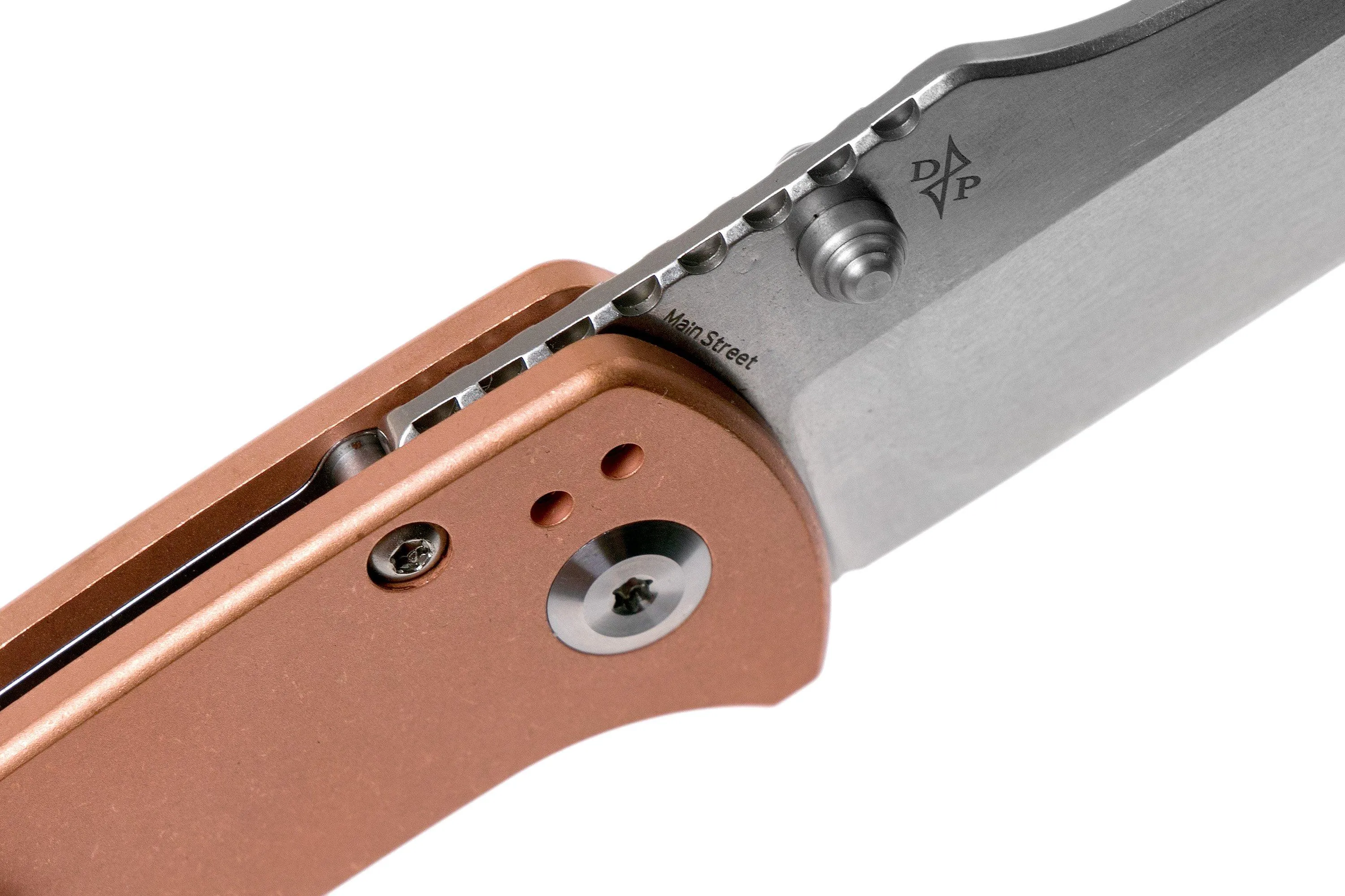 Kansept Main Street T1015B5 Copper navaja, Dirk Pinkerton design