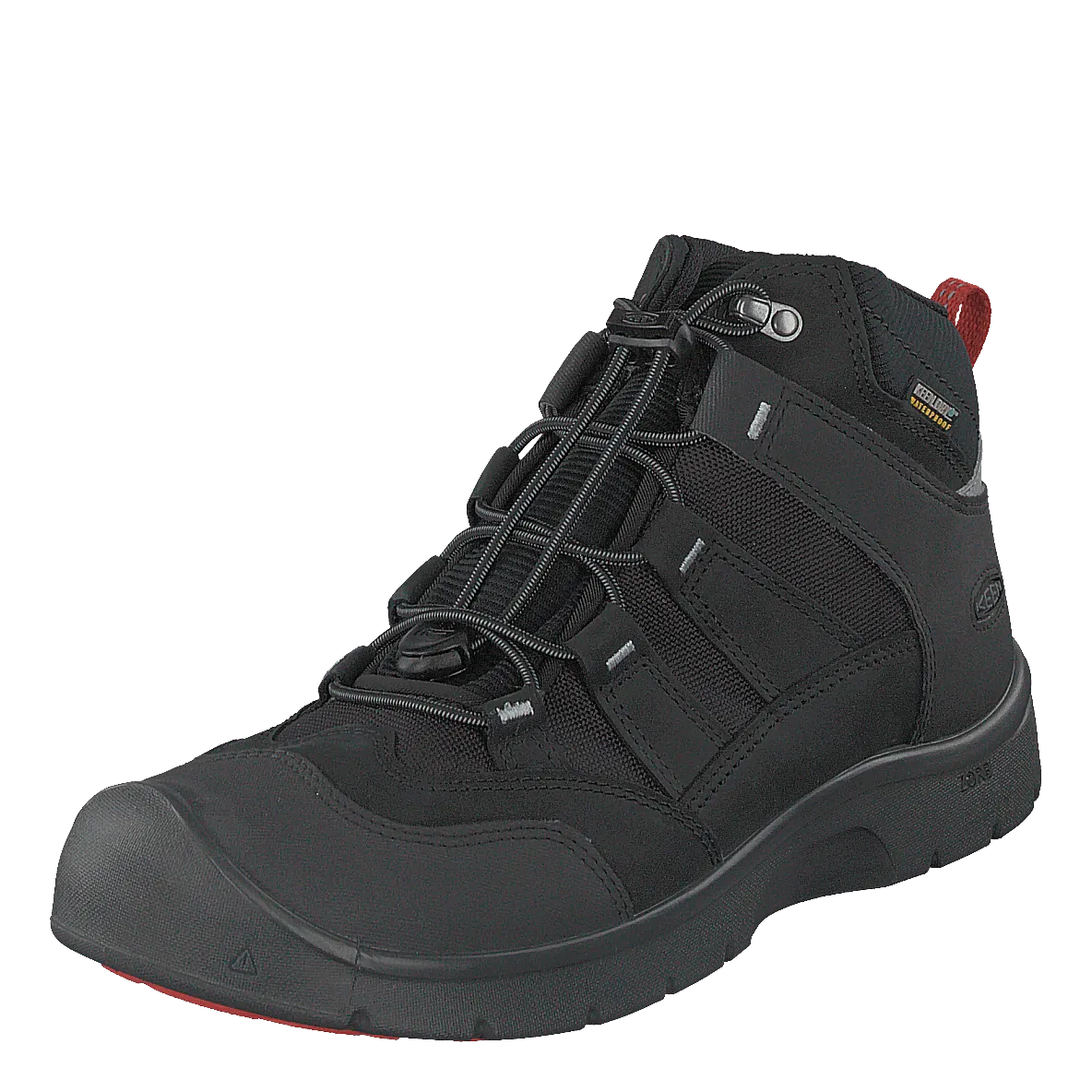Keen Hikeport Mid Wp Black/bright Red