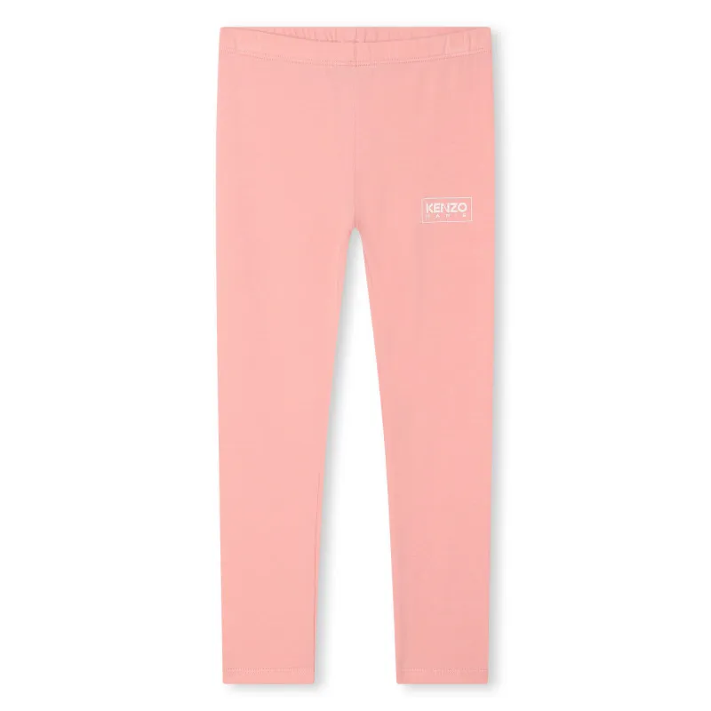 KENZO KIDS Leggings elásticos de algodón