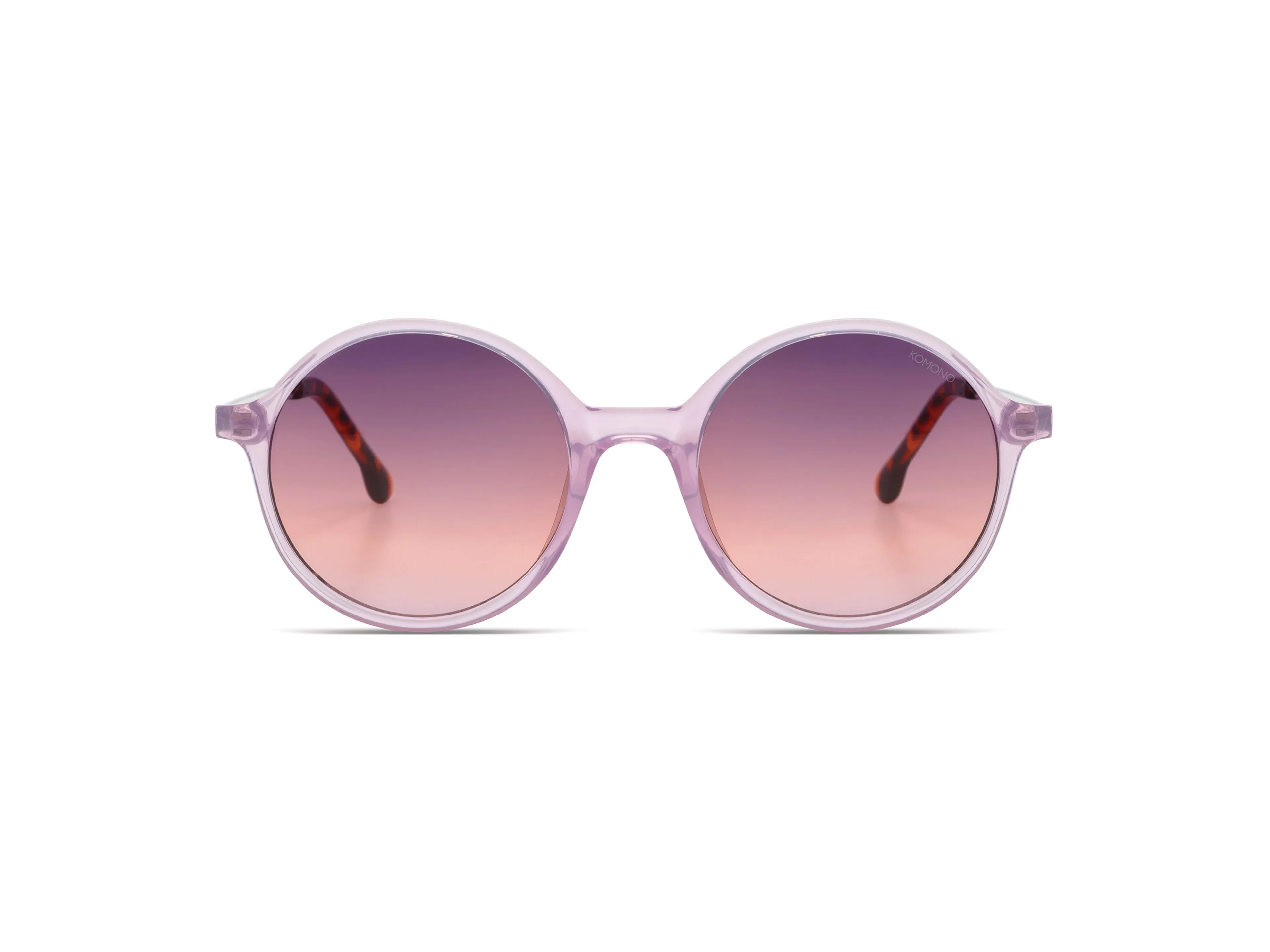 KOMONO Anteojos Black Madison Metal Lilac