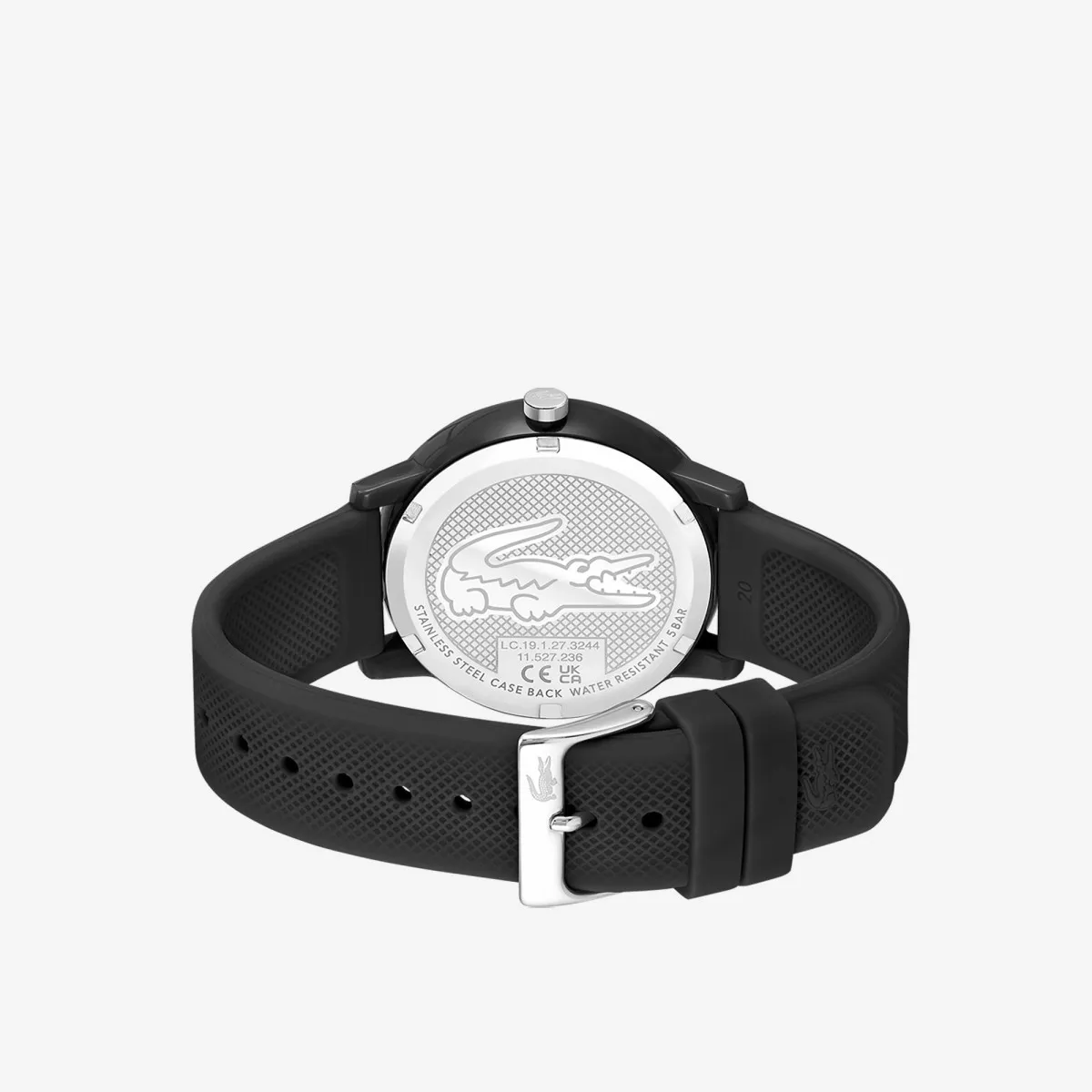 LACOSTE HOMBRE L12.12 NEGRO  LACOSTE
