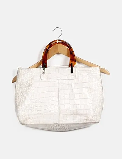 Lamarthe bolso satchels blanco