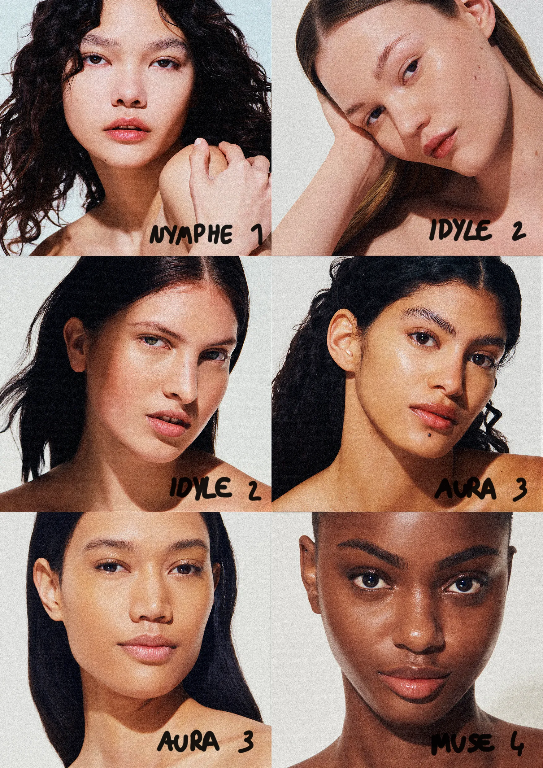 LES FILLES EN ROUJE EL CORRECTOR EN   IDYLE  MEDIUM