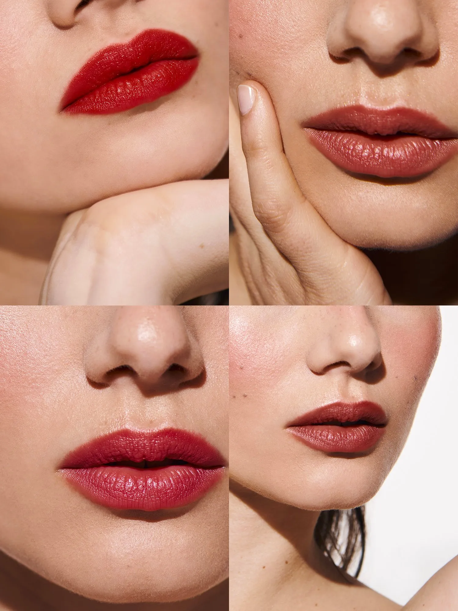 LES FILLES EN ROUJE LA PALETA DE LABIOS EN   MADAME