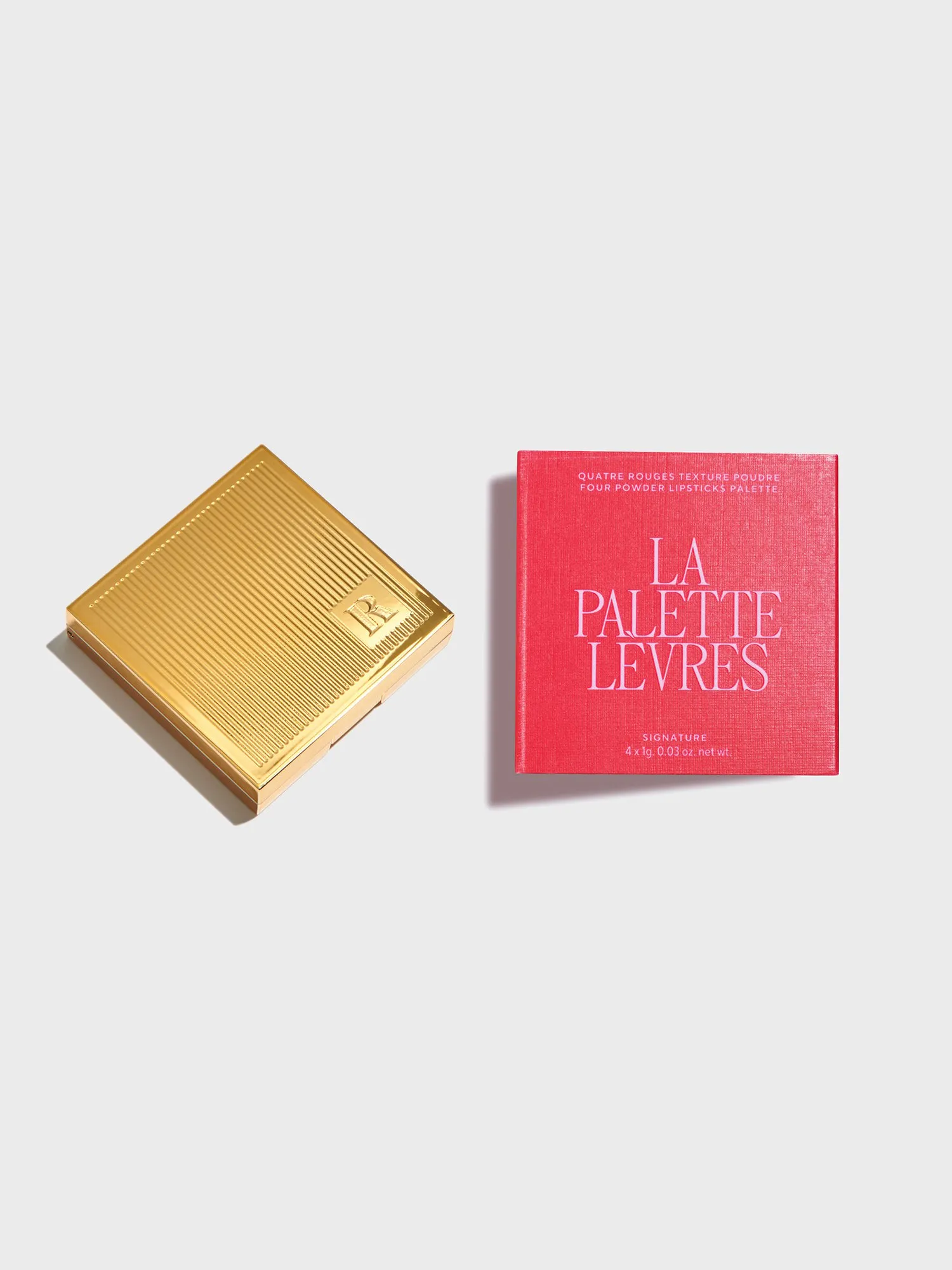 LES FILLES EN ROUJE LA PALETA DE LABIOS EN   SIGNATURE