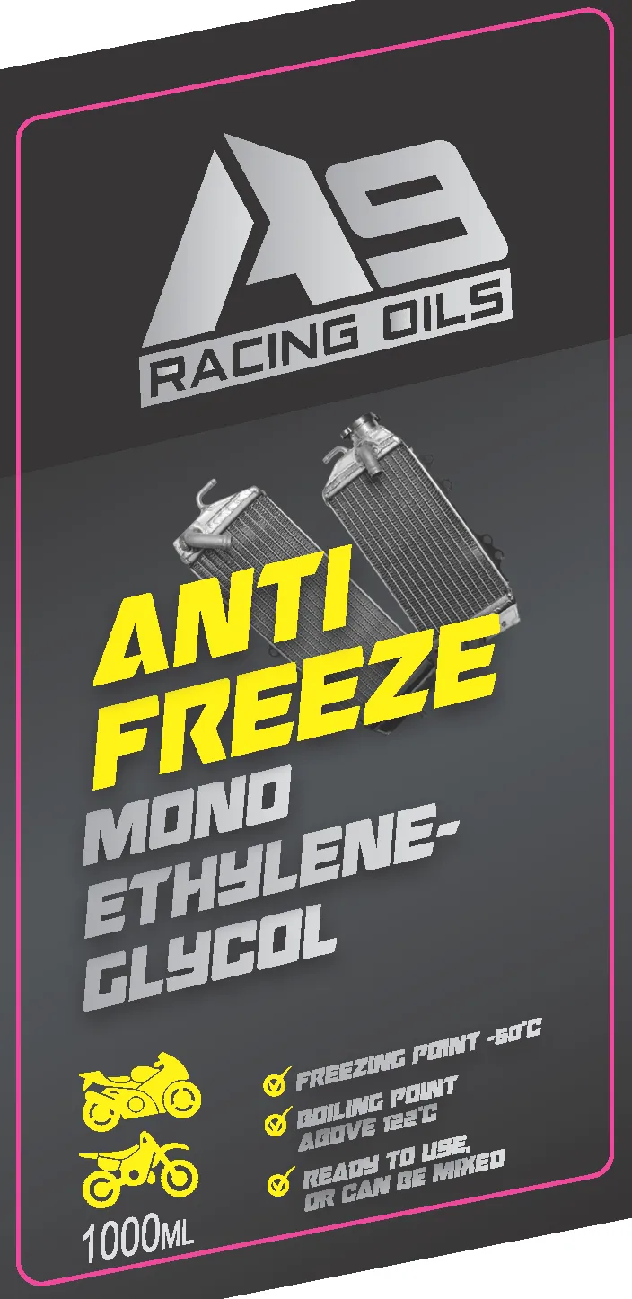 Líquido Refrigerante A9 Racing Anticongelante 1 L