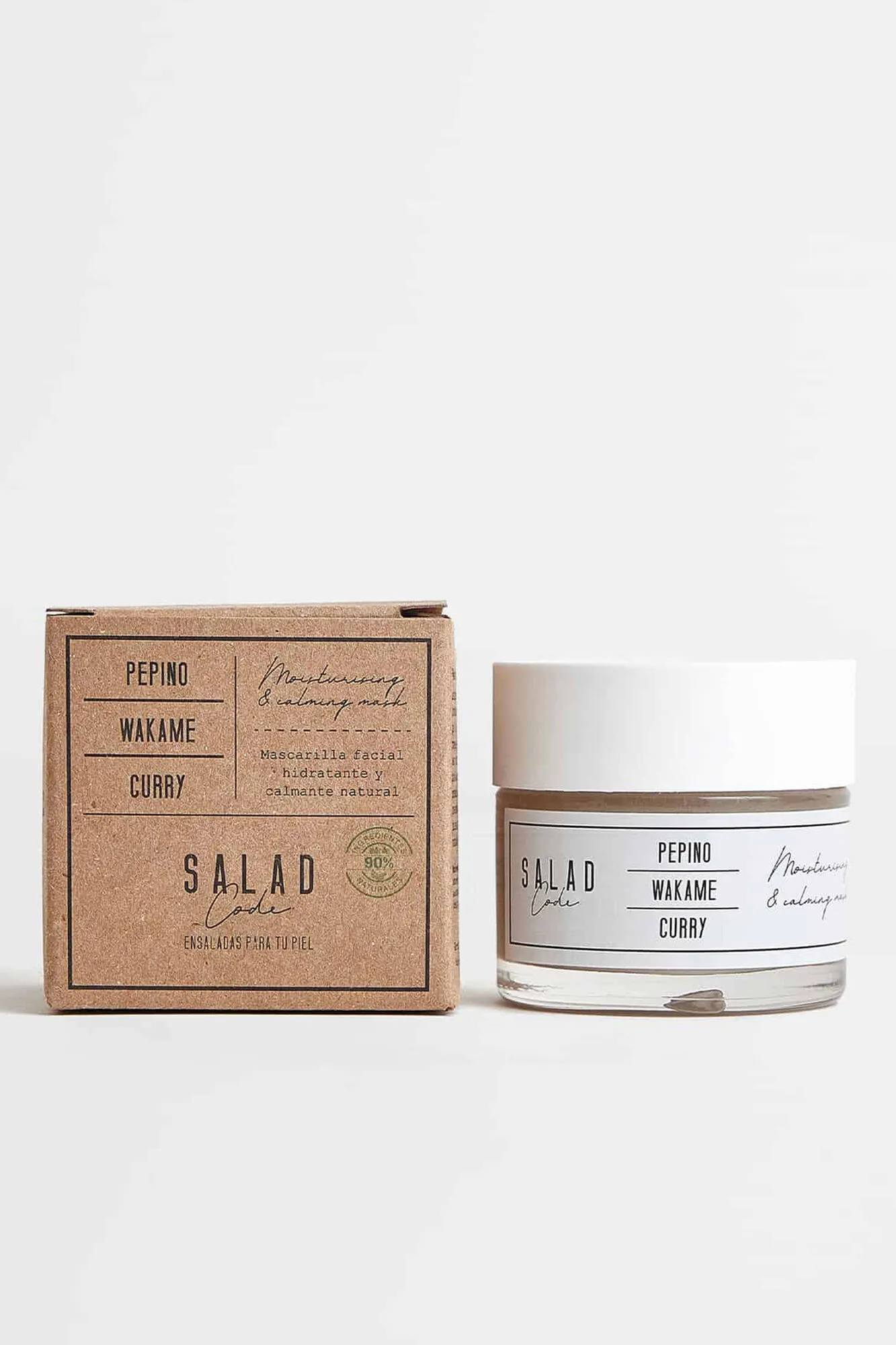 Mascarilla calmante y nutritiva