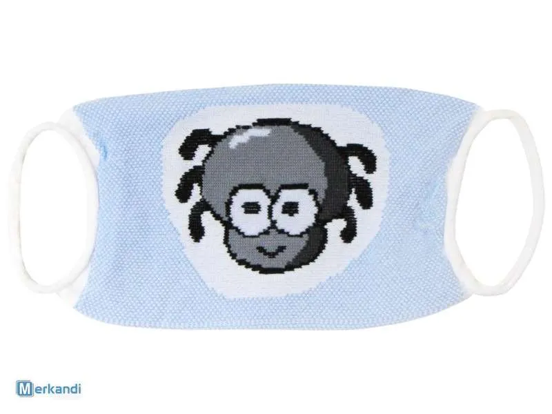 Mascarillas reutilizables Azul niños
