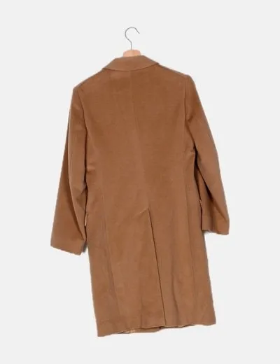 Max Mara Abrigo de lana beige